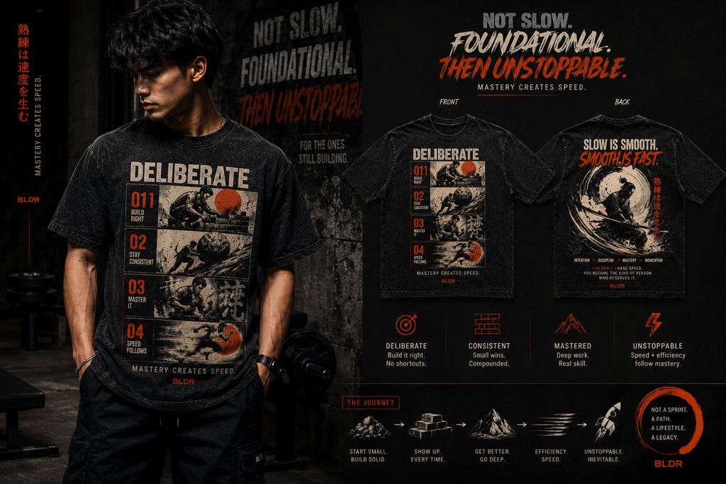 BLDR Deliberate Tee