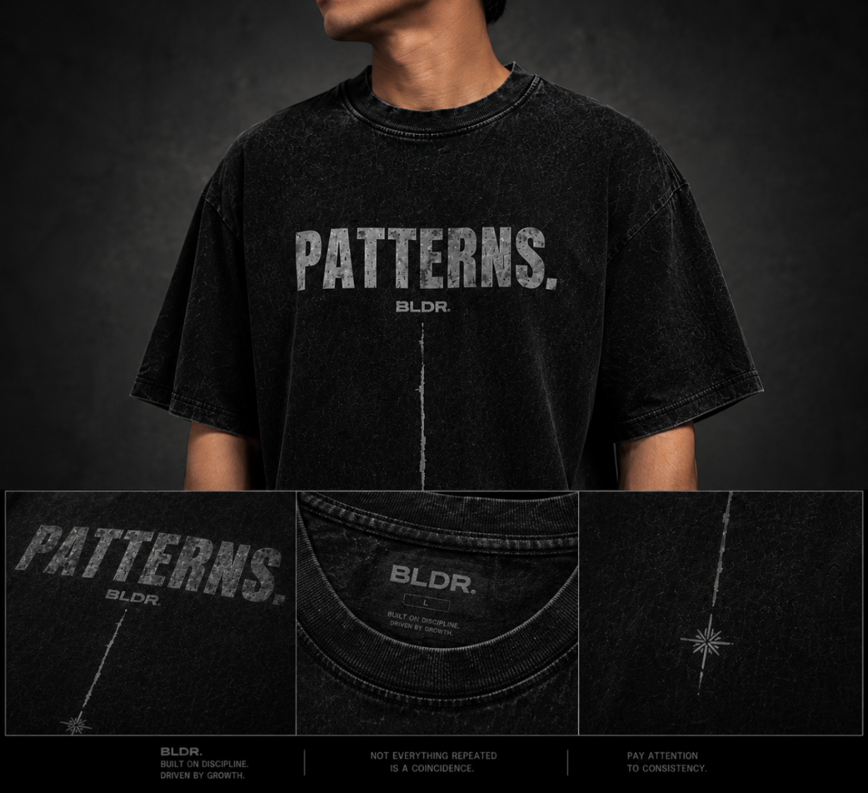 BLDR Patterns Tee